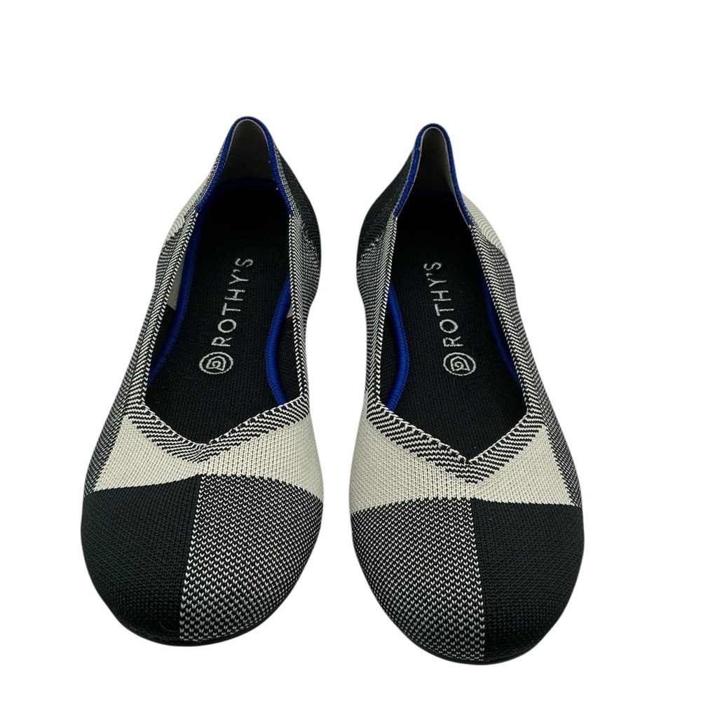 Rothy's Black and White Women's Flats